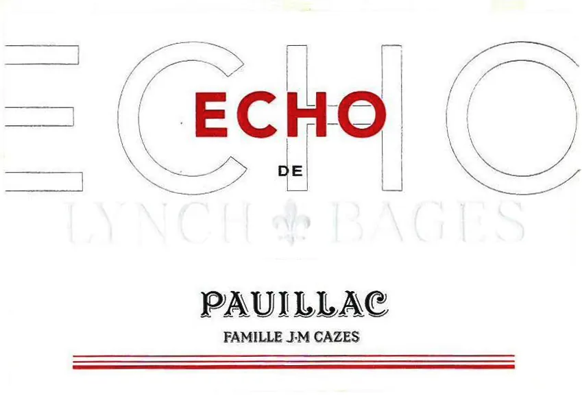 Echo de Lynch Bages Bottle