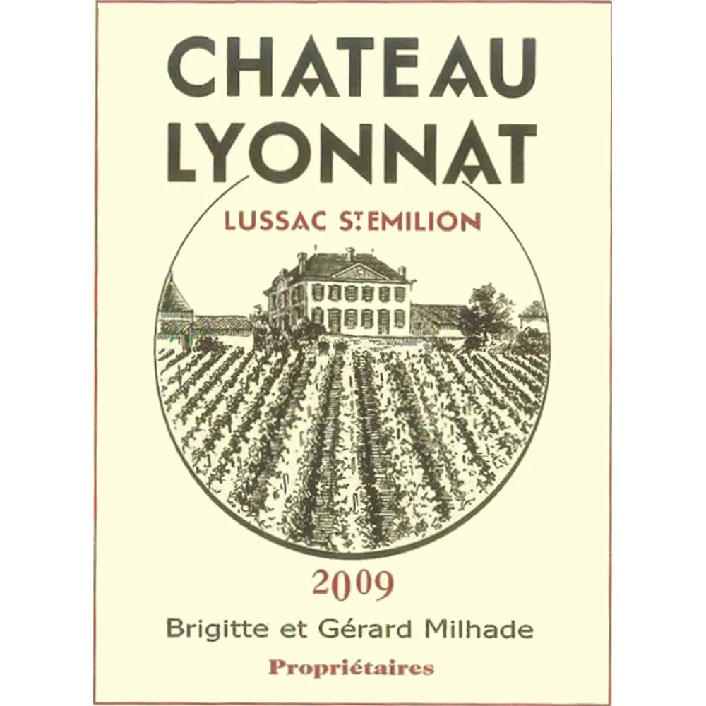 Lussac Saint Emilion Bottle