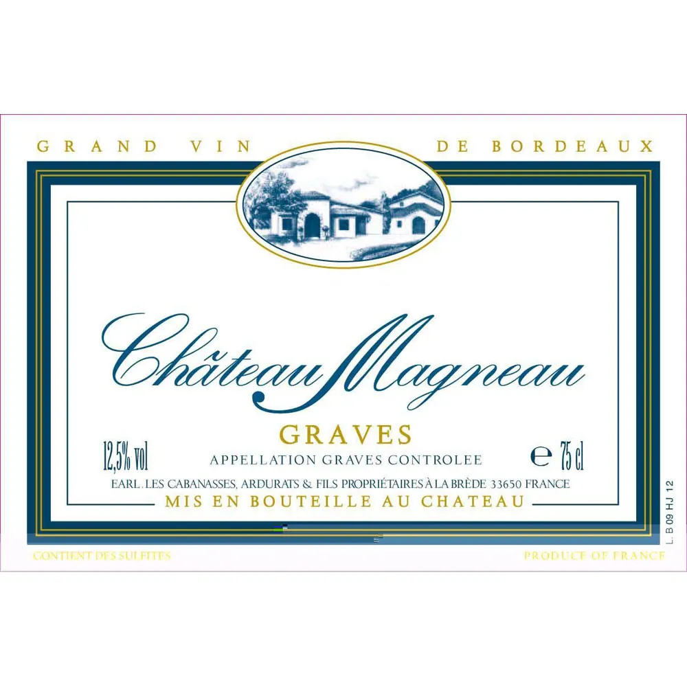 Chateau Magneau Bottle