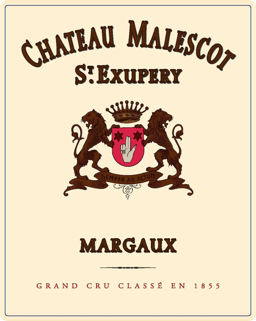 Chateau Malescot St. Exupery Bottle