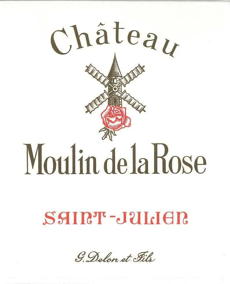 Chateau Moulin de la Rose Bottle