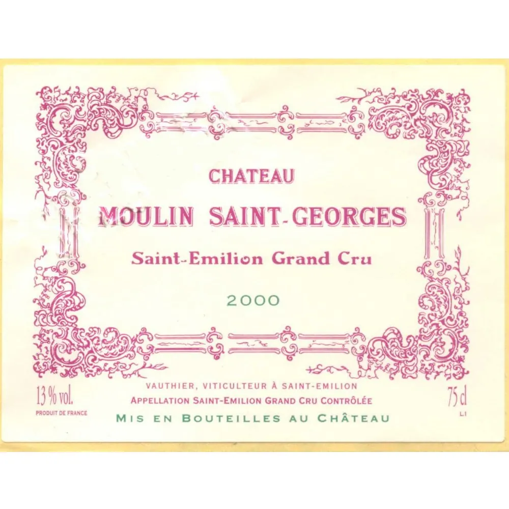 Saint Emilion Bottle