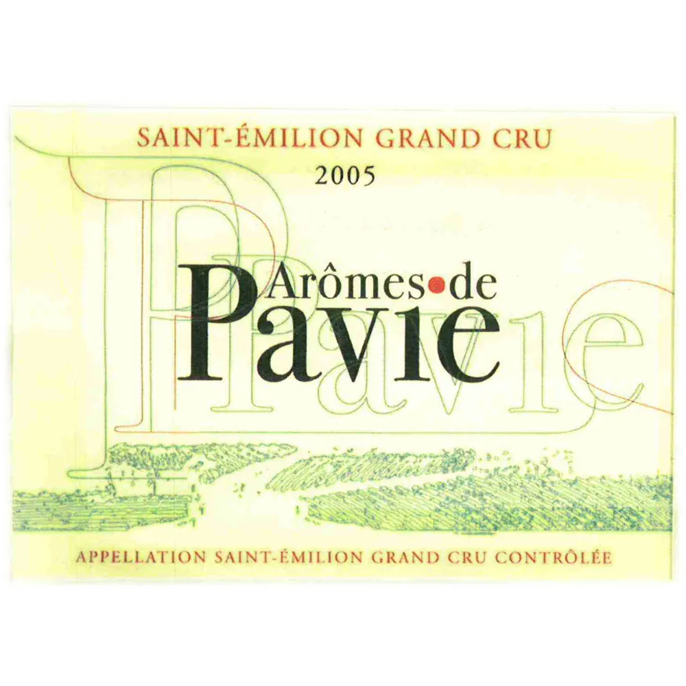 Les Aromes de Pavie Bottle