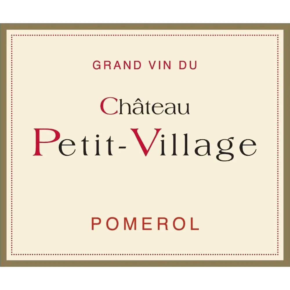 Chateau Petit Village Bottle