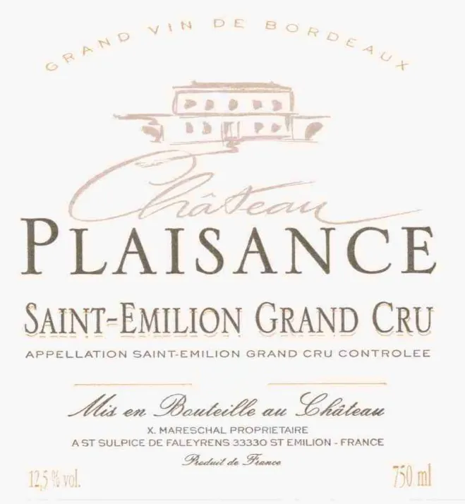 St. Emilion Grand Cru Bottle