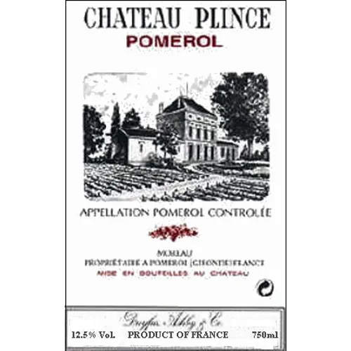 Chateau Plince Bottle