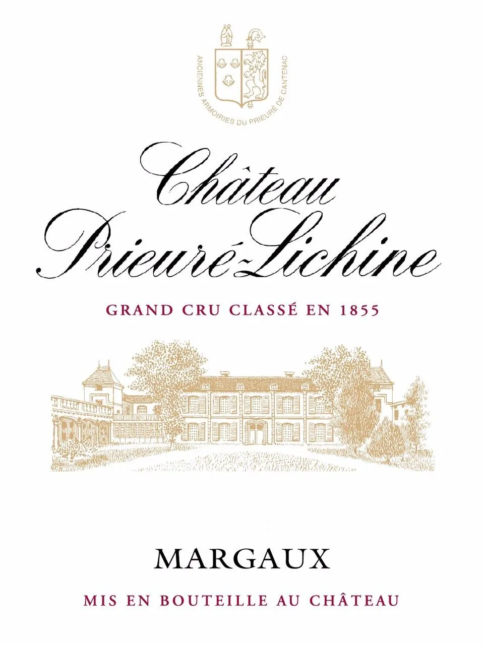 Chateau Prieure-Lichine Bottle