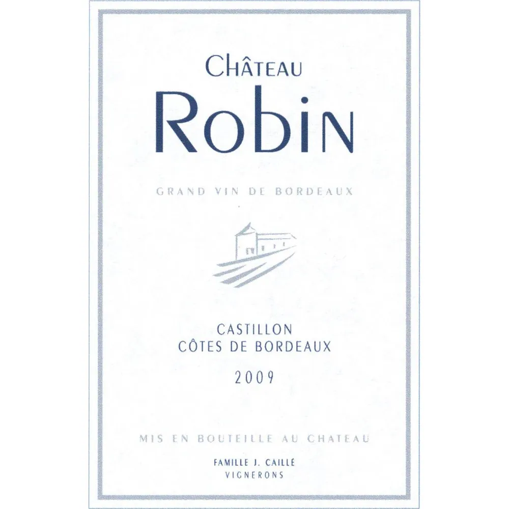 Chateau Robin Bottle