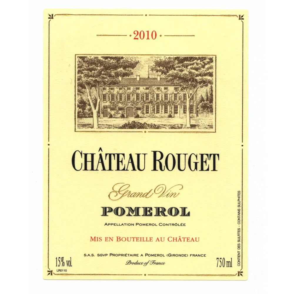 Chateau Rouget Bottle