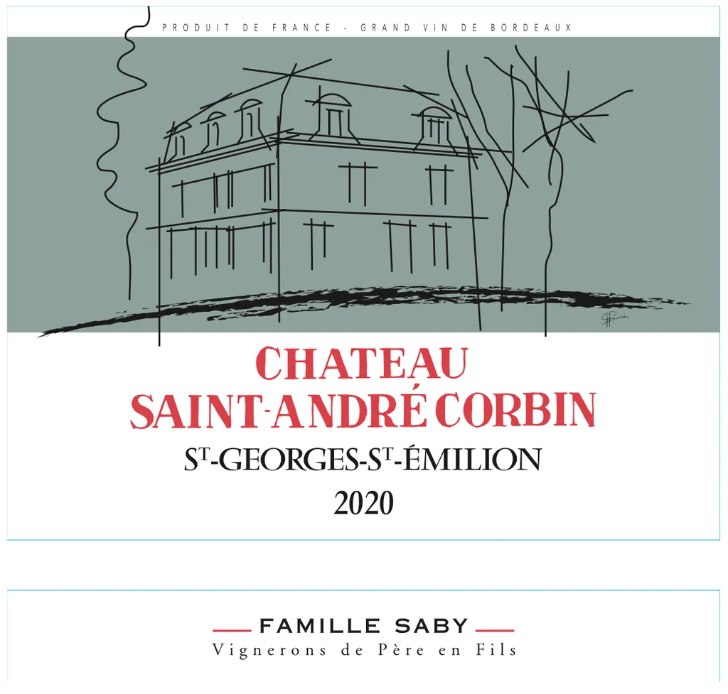 Chateau Saint-Andre Corbin Bottle