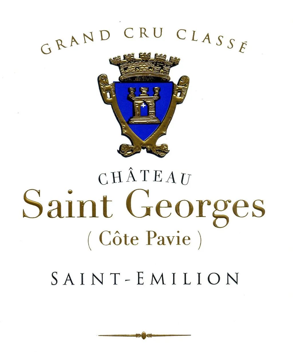 Chateau Saint-Georges Cote Pavie Bottle