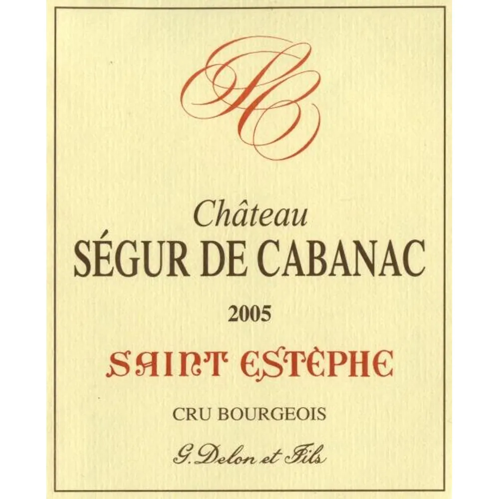 Chateau Segur de Cabanac Bottle