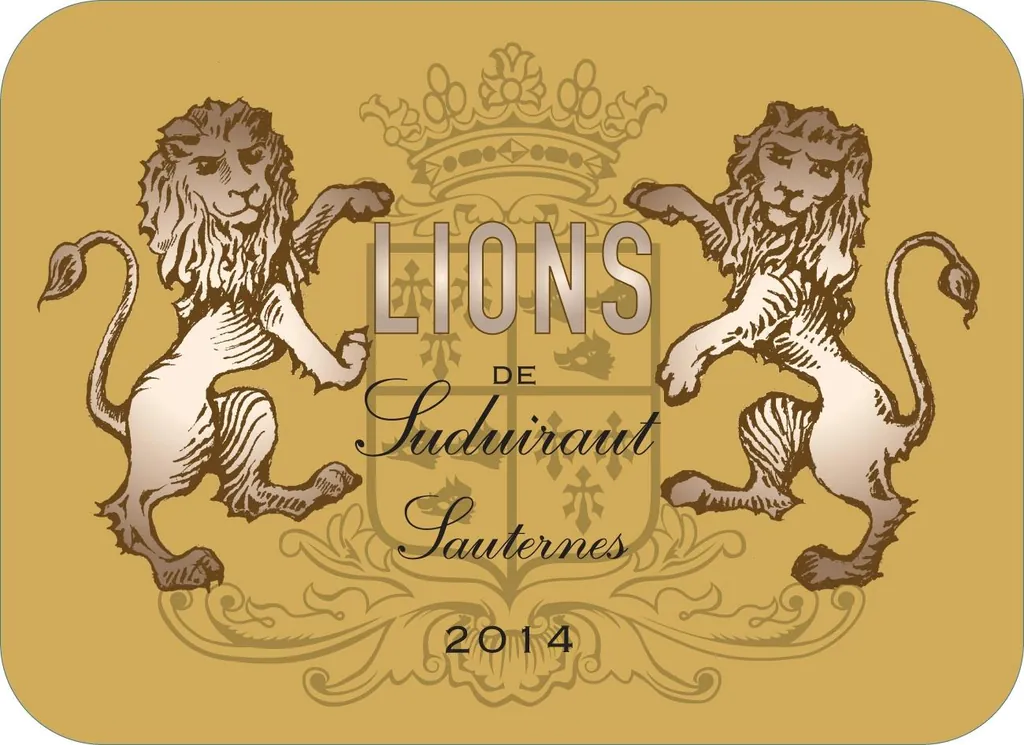 Lions de Suduiraut Sauternes Bottle