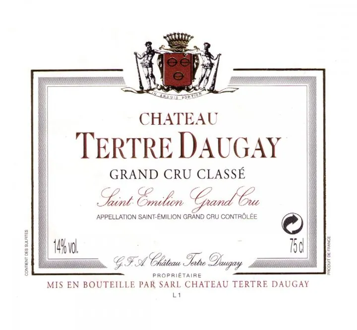 Chateau Tertre Daugay Bottle