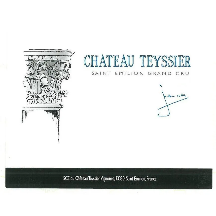 Chateau Teyssier Bottle
