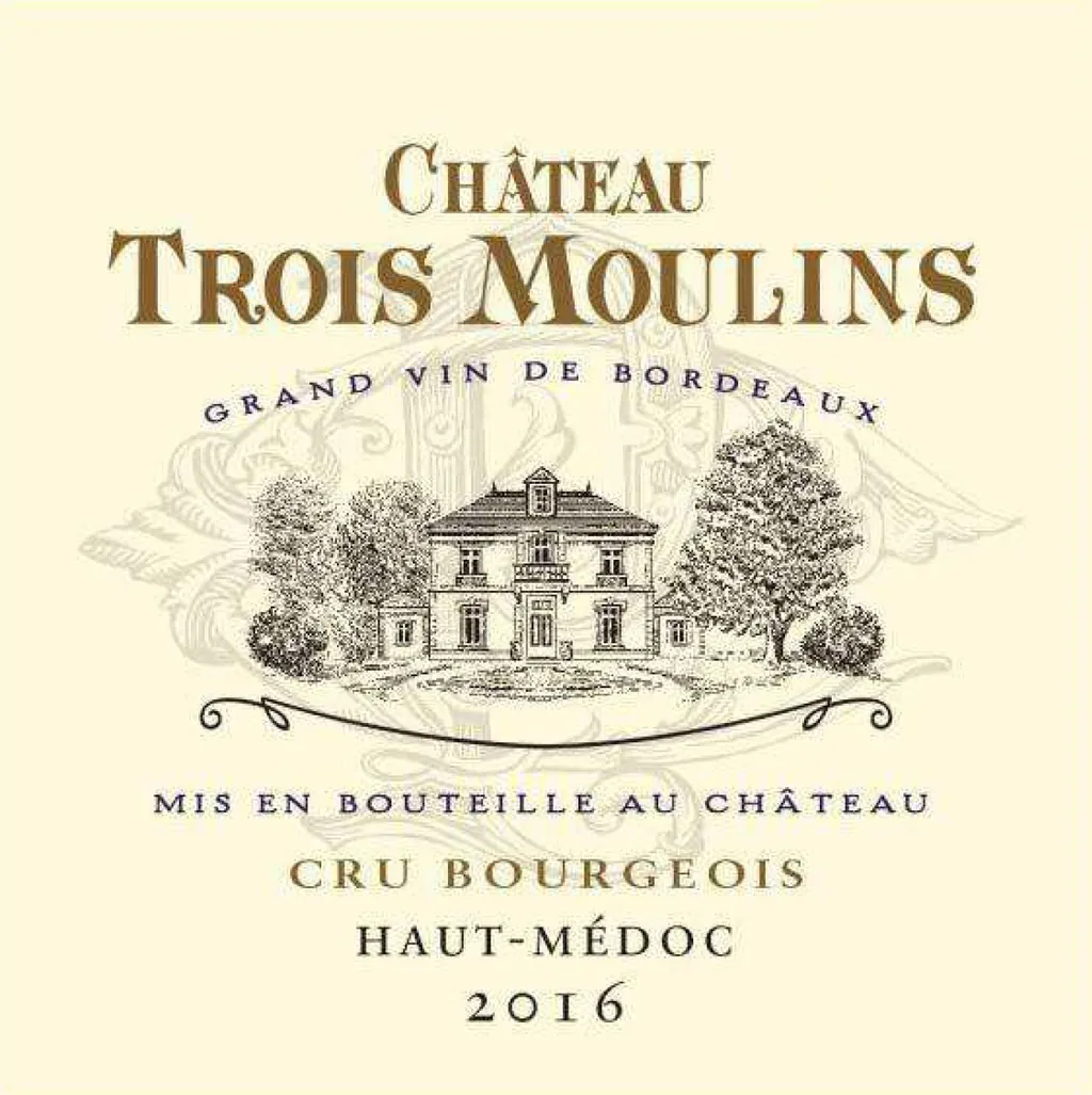 Chateau Trois Moulins Bottle