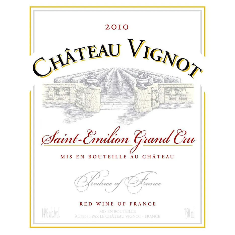 Chateau Vignot Bottle