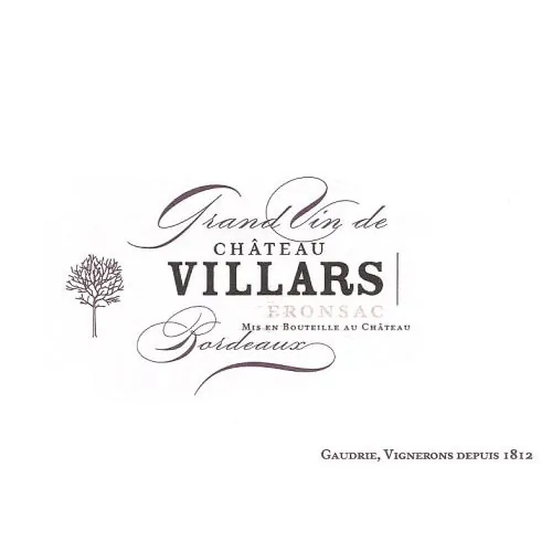 Chateau Villars Bottle