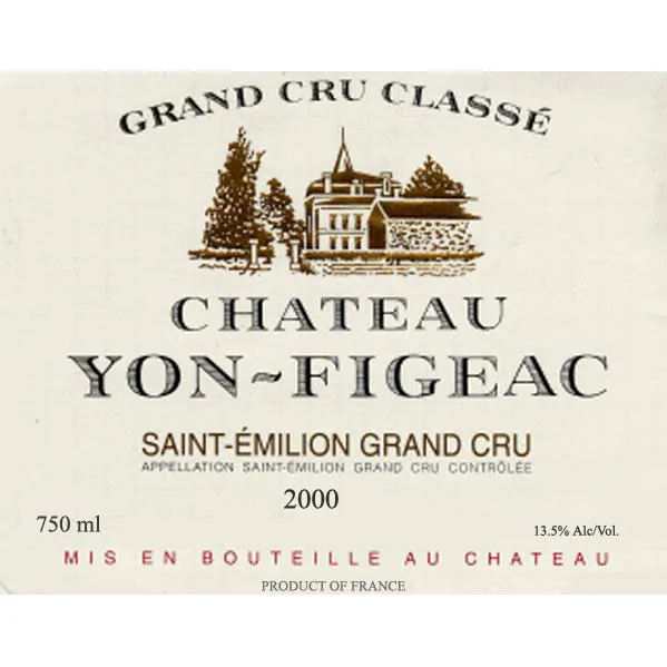 Chateau Yon Figeac Bottle