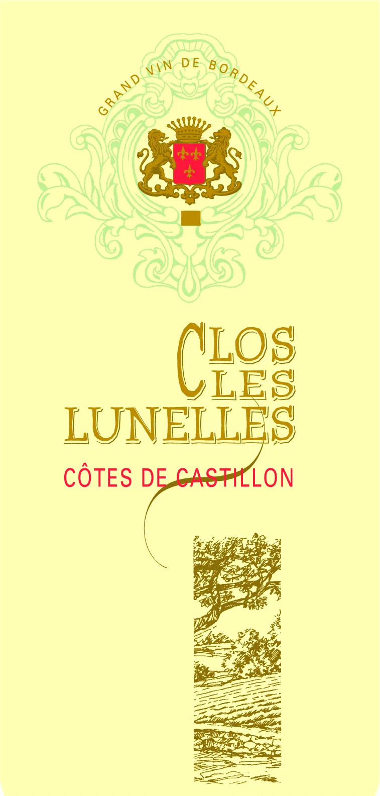 Cotes de Castillon Bottle
