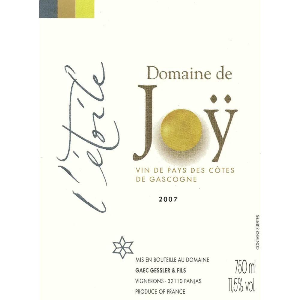 Cotes de Gascogne Bottle