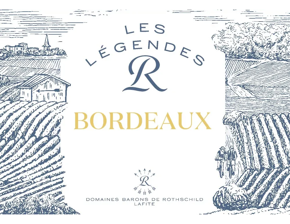 Les Legendes Bordeaux Rouge Bottle