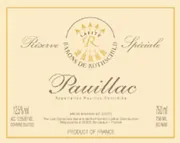 Reserve Speciale Pauillac Bottle