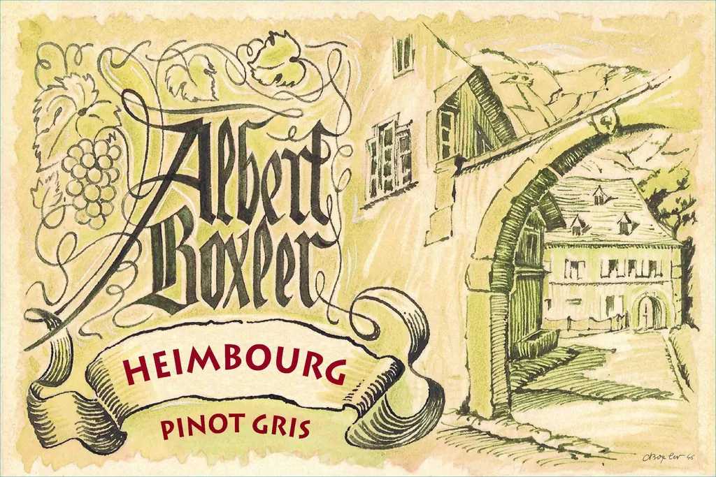 Pinot Gris Heimbourg Bottle