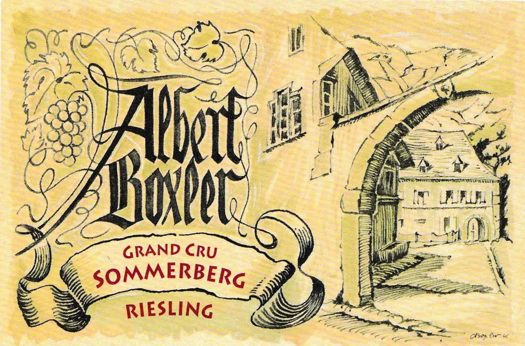 Riesling Grand Cru Sommerberg Bottle
