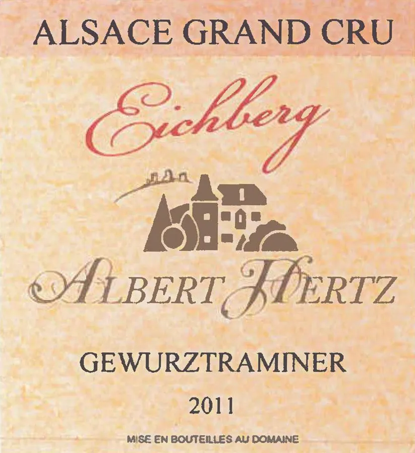 Eichberg Gewurztraminer Bottle