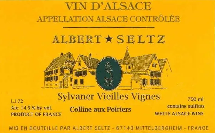 Alsace Sylvaner Vieilles Vignes Bottle