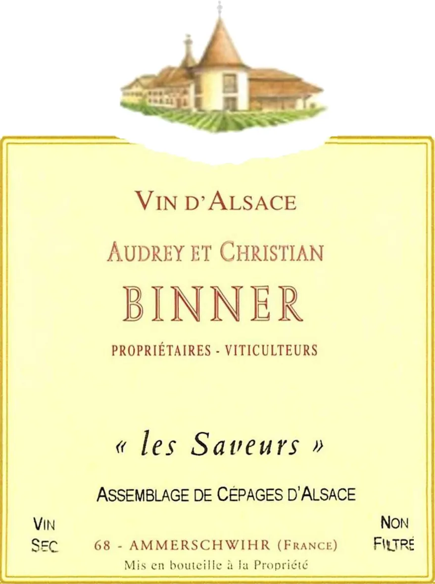 Alsace Les Saveurs Bottle