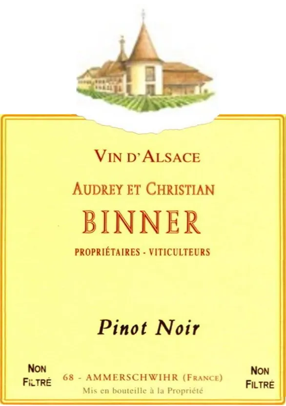 Pinot Noir Bottle