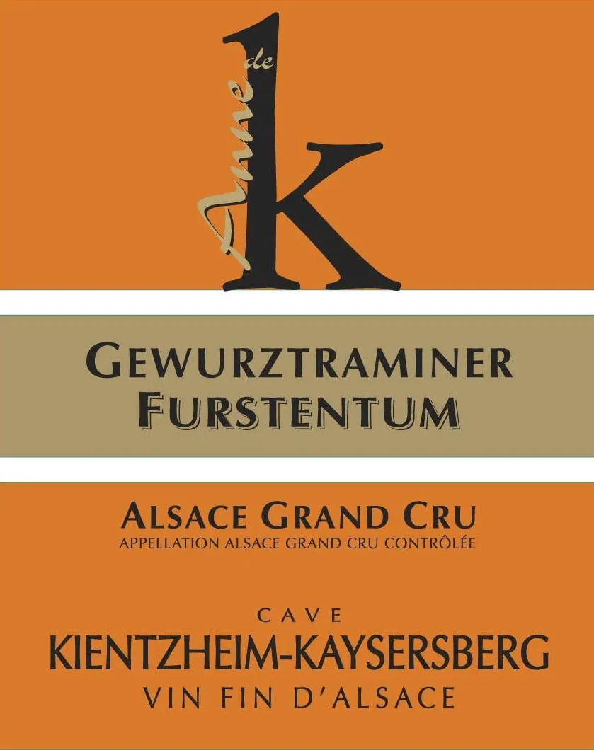 Cave Kientzheim-Kaysersberg 'Anne de K' Gewurztraminer Bottle