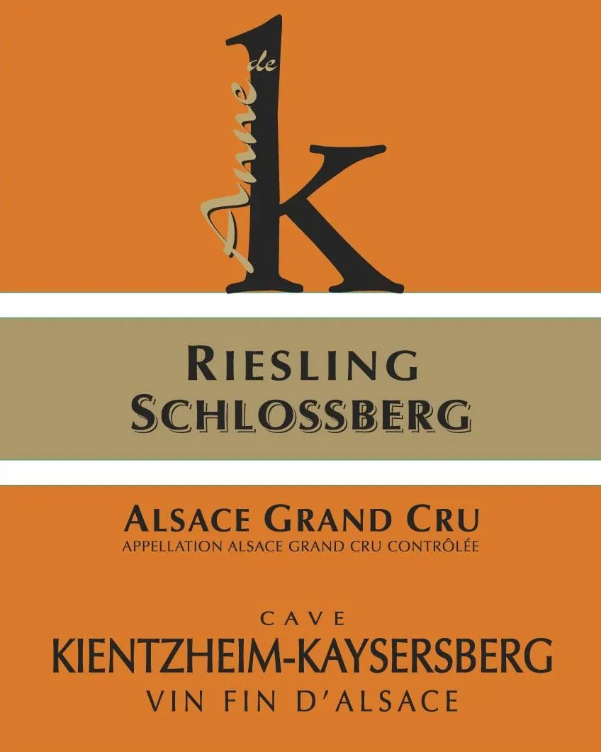 Cave Kientzheim-Kaysersberg 'Anne de K' Riesling Schlossberg Bottle