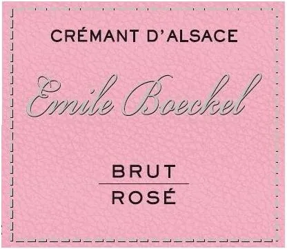 Cremant d'Alsace Brut Rose Bottle
