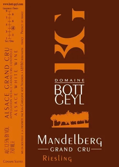 Mandelberg Riesling Bottle