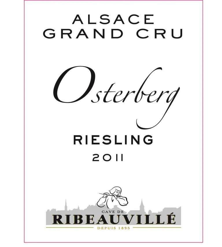 Osterberg Alsace Grand Cru Riesling Bottle