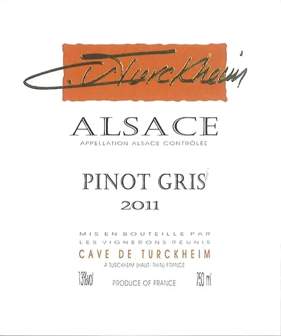 Pinot Gris Bottle