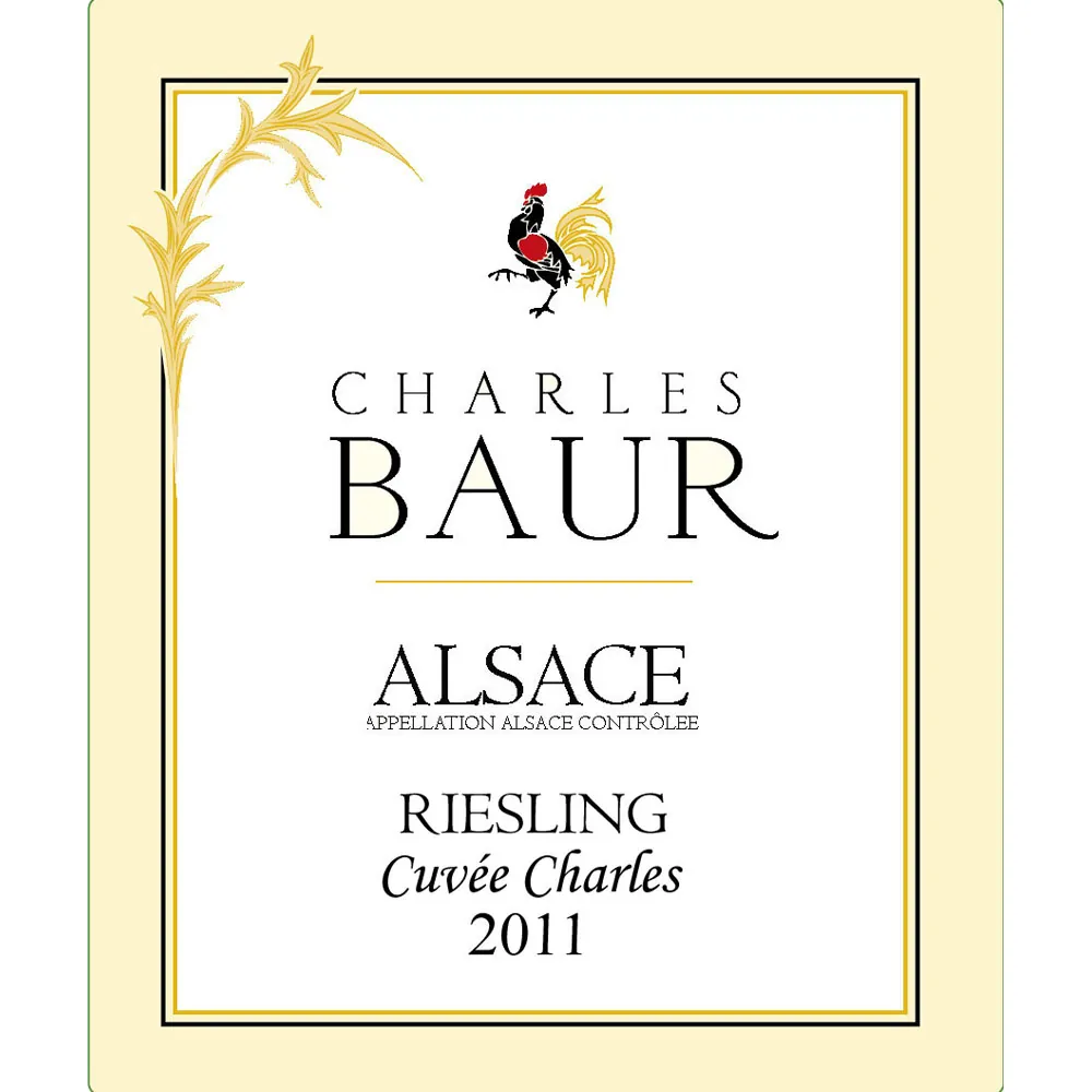 Cuvee Charles Riesling Bottle