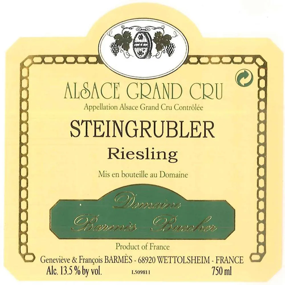 Steingrubler Riesling Bottle