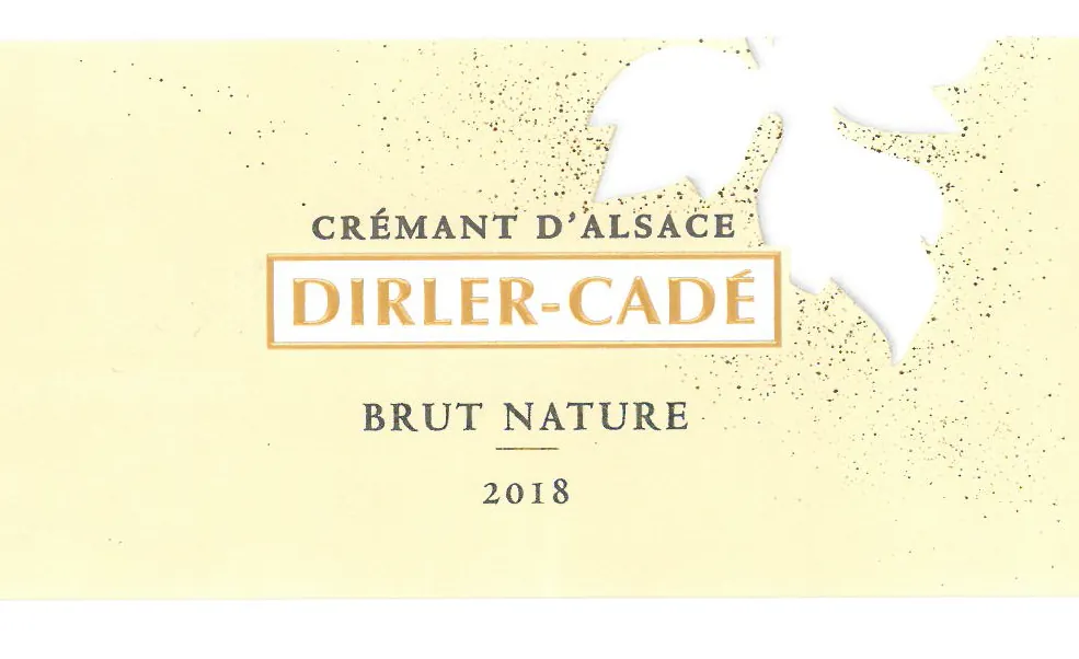 Cremant d'Alsace Brut Nature Bottle