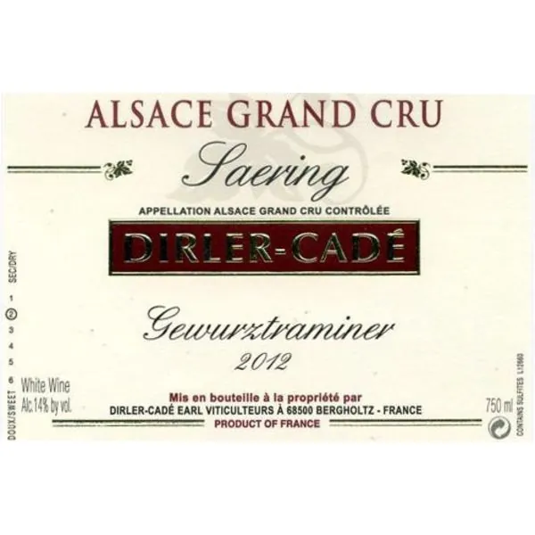 Saering Gewurztraminer Bottle