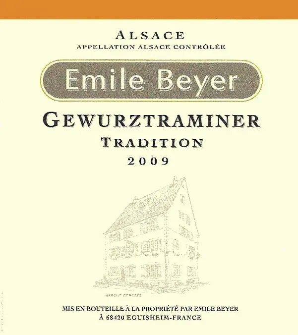 Tradition Gewurztraminer Bottle