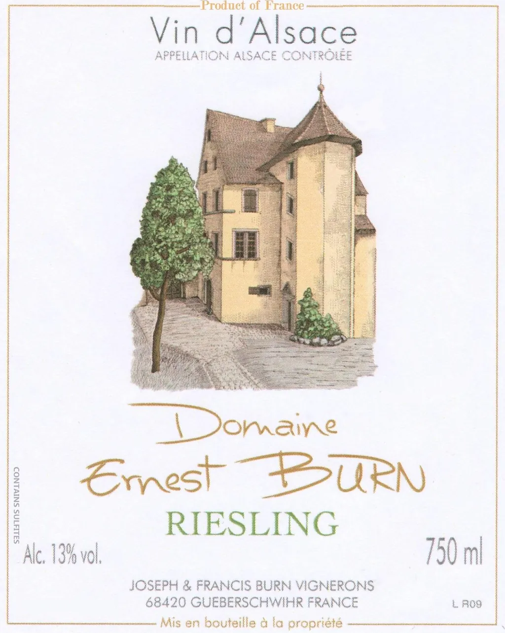 Riesling Bottle