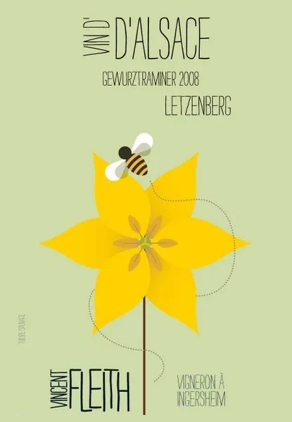 Alsace Letzenberg Gewurztraminer Bottle