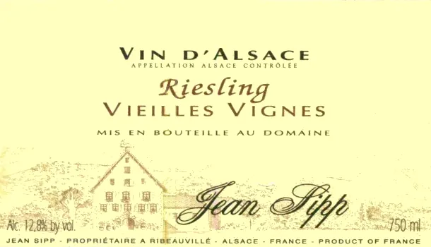 Alsace Vieilles Vignes Riesling Bottle