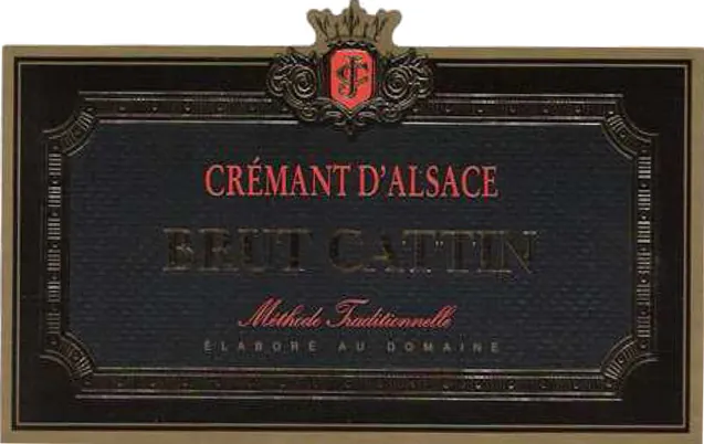 Cremant d'Alsace Brut Bottle