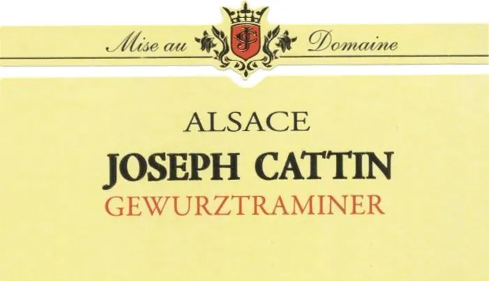 Gewurztraminer Bottle