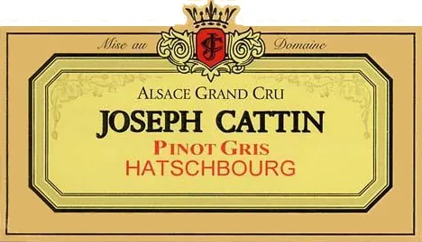 Hatschbourg Pinot Gris Bottle